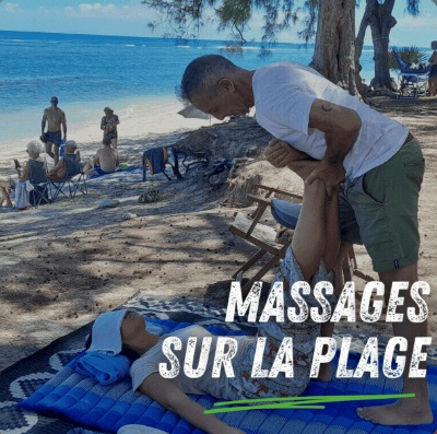 massages à la plage